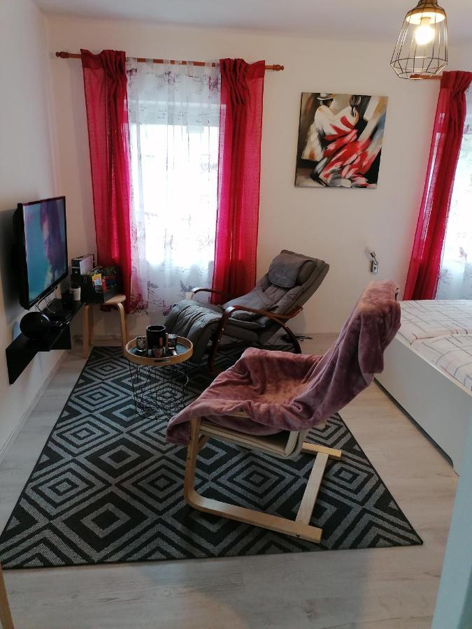 Apartma Metija Lux Z Savno โคบาริด ภายนอก รูปภาพ